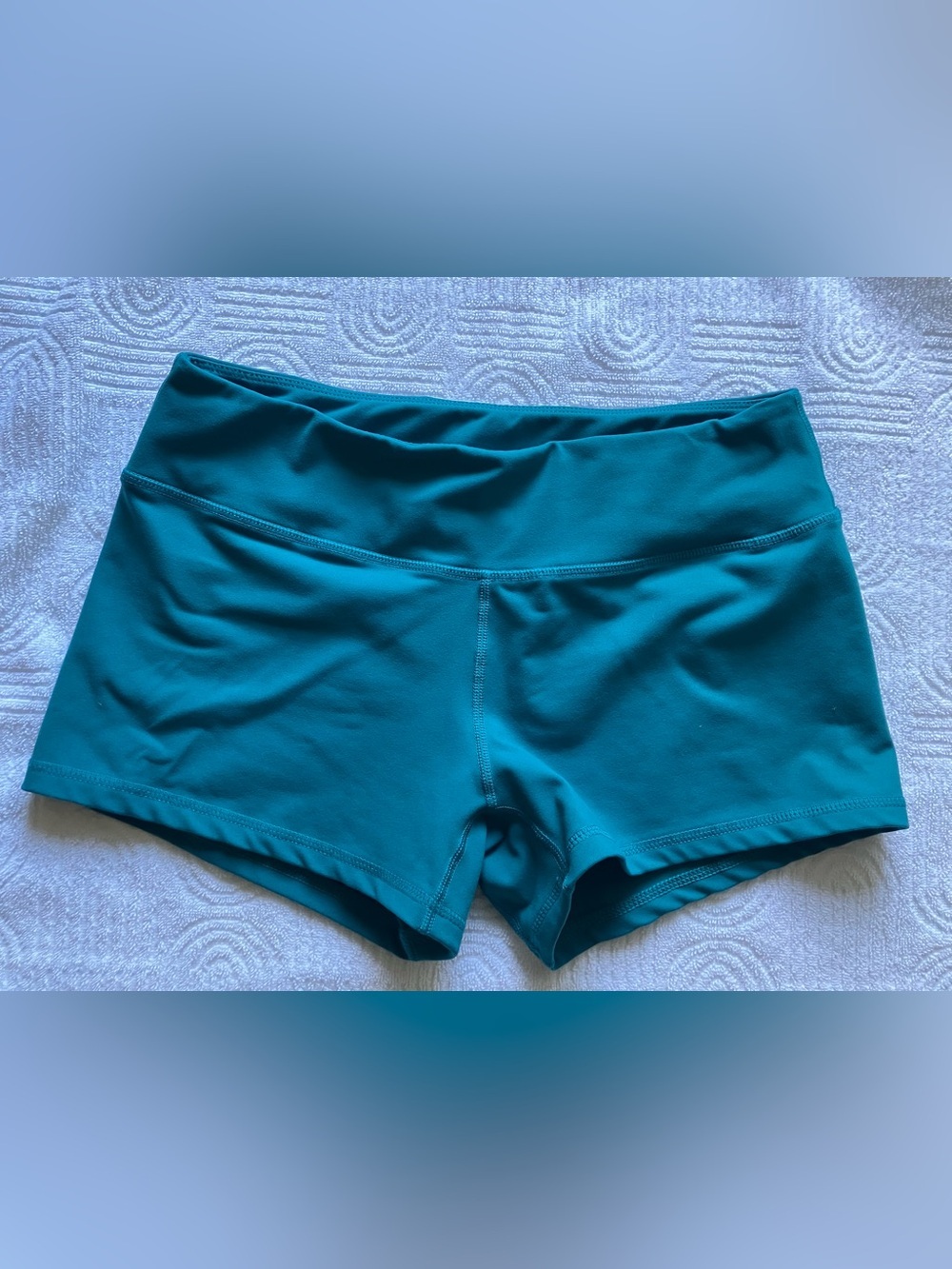 Born Primitive Teal Double Take Booty Shorts Size M
